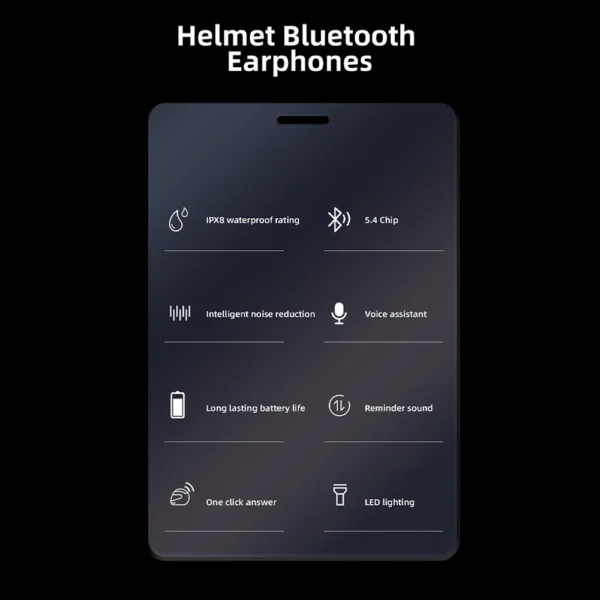 kf-S2d43f864927d4a779083e5513259f063U Intercom A40 Style et visibilité améliorés en Bluetooth – Étanche, Réduction de Bruit, 40h d'Autonomie Lumières RVB