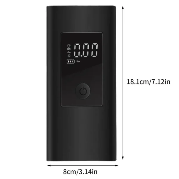 kf-S86cd092055e34f769ec8e933e0449c02J Compresseur d'air portable sans fil avec 3 buses, Gonfleur pour moto, voiture, vélo ballon etc