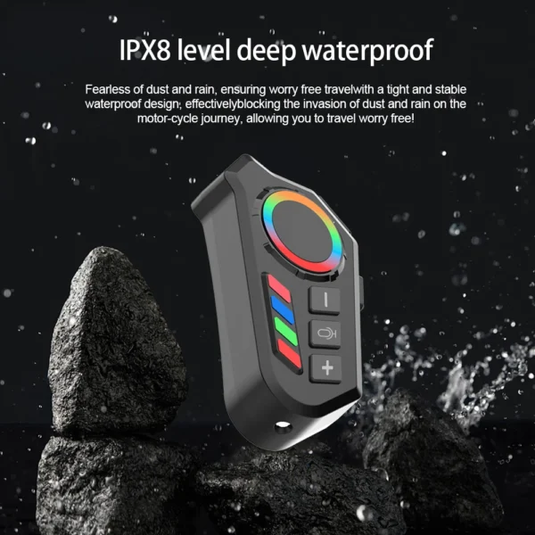 kf-See01c50ee508402faa76a9cf28e7e0abz Intercom A40 Style et visibilité améliorés en Bluetooth – Étanche, Réduction de Bruit, 40h d'Autonomie Lumières RVB