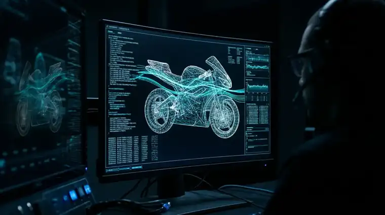Banc de test télémétrie moto