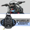 Sacoche réservoir moto avec pare-soleil anti-reflets