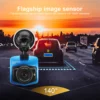 Dashcam Moto & Voiture Full HD 1080P — Vision Nocturne, Écran LCD 2.4", Détection de Mouvement