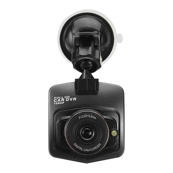 Dashcam Moto & Voiture Full HD 1080P — Vision Nocturne, Écran LCD 2.4", Détection de Mouvement