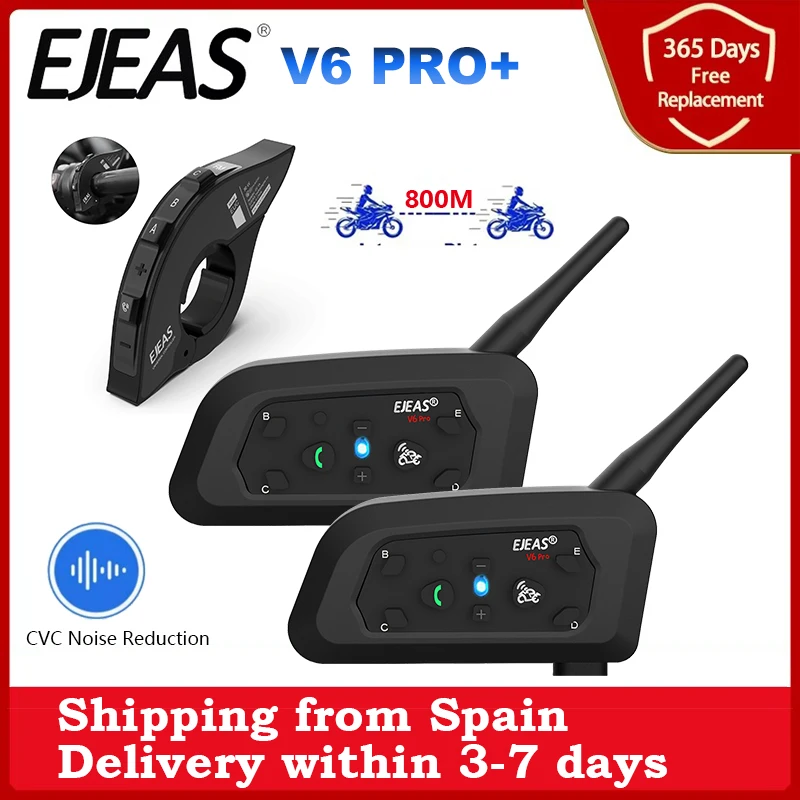 Intercom EJEAS V6 PRO+