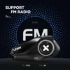 Intercom moto Bluetooth Lexin G2P avec radio FM