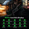 Intercom Bluetooth Moto EJEAS V6 PRO+ — Portée 1000m, jusqu'à 6 Motards, Étanche IP67