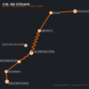 Carte de l'itinéraire roadbook Stelvio Bormio-Prato