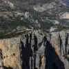 Vue sur les Gorges du Verdon depuis le Point Sublime, falaises et canyon